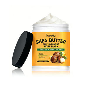 Mascarilla Capilar de Manteca de Karité Herbal, Fabricante Mayorista OEM/ODM, Reparadora, Hidratante Profunda, Suavizante, Cuidado del Cabello - Product Image 6