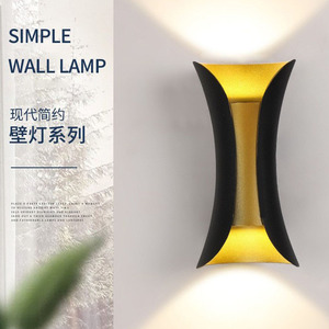 Lampe murale LED à double tête GP-B024, spot extérieur moderne et minimaliste - Product Image 4