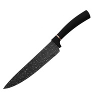 Fabricant de couteaux de cuisine 8 pièces ensemble de couteaux en acier inoxydable avec affûteur pour la coupe quotidienne de la cuisine