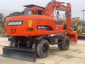 Doosan-Excavadora de ruedas de 14 toneladas, excavadora original usada de segunda mano de 6 toneladas, 15 toneladas, 13 toneladas, 21 toneladas, motor de ruedas incluido - Product Image 2