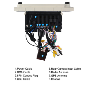Autoradio Android Hikity per <span class=keywords><strong>Fiat</strong></span> 500 2007-2015 da 6,86'' Stereo per Auto 2+64G Carplay Wireless/Android Auto/GPS/WiFi Vendita all'Ingrosso - Product Image 4