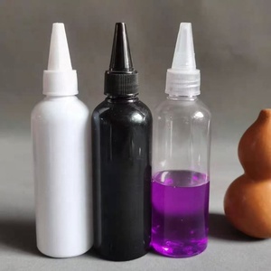 2026 the Prevailing Trend Pocket Size Plastic PET Pointed Hair Oil Nozzle Clear Squeeze <b>Bottles</b> With Twist Caps - Product Image 6