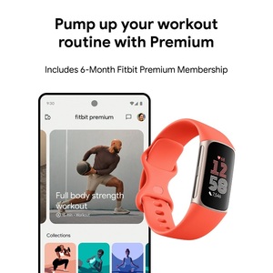 สายรัดข้อมืออัจฉริยะแบบพรีเมียมสำหรับ Fit bit Charge 6 สายรัดข้อมือติดตามการออกกำลังกายความแม่นยำสูงพร้อมรองรับการตรวจวัดอัตราการเต้นของหัวใจ - Product Image 5