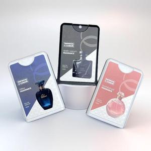 Rỗng Túi chai nước hoa với nhãn <span class=keywords><strong>20ml</strong></span> hơi thở làm mát không khí thẻ tín dụng phun chai vuông hình dạng phẳng phun sương - Product Image 3