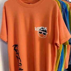 Nouvelle Collection Été 2026 – T-shirt Homme Ample à Motif, Imprimé Lettres Tendance, Col Rond, Manches Courtes, Coton/Fibre de Bambou, Usage Quotidien - Product Image 5
