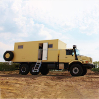 Camion Cellule d'Expédition 20 Pieds Personnalisable, Camping-Car Aménagé, Ange de Départ, Bricolage Tout-Terrain, Véhicules Récréatifs pour Camping et Randonnée