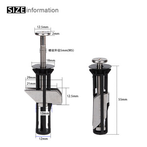 Tornillo de Bloqueo para Asiento de Inodoro Aojiele, Perno de Fijación de Acero Inoxidable, Accesorio de Baño de Estilo Moderno y Minimalista - Product Image 3
