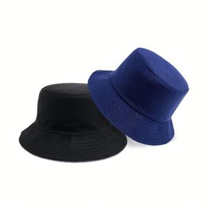 Sombreros de Pescador Unisex de Algodón Sólido, Venta al por Mayor, Logotipo Bordado Personalizado, Protección Solar para Niños y Pescadores - Product Image 6