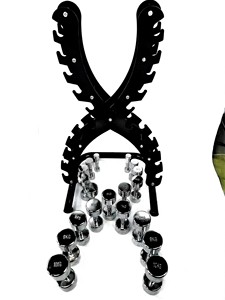 Fitness <b>Weight</b> Lifting Arms Unisex Head Dumbbells 10kg Chromed Stainless Steel Set <b>Stand</b> Dumbbell Rack Custom Logo Available - Product Image 3