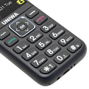 UNIWA V1000 Teclado QWERTY Pantalla de 2,31 Pulgadas Característica Senior Bar Teléfono Celular Ancianos Botón SOS Marca 4G Botón Grande Móvil - Product Image 5
