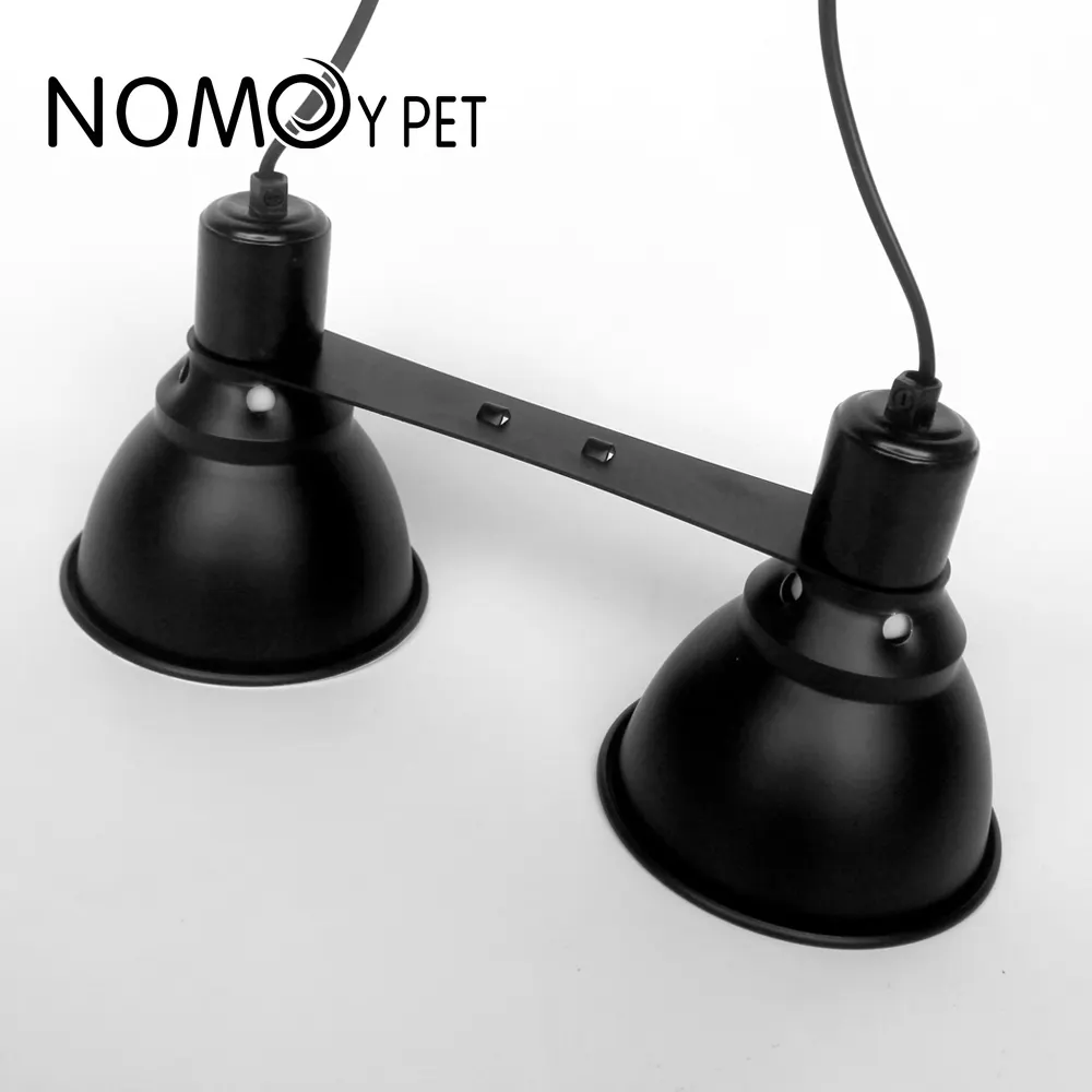 Nomoy Pet Double 5.5 pouces petit abat-jour pour lampe de chauffage reptile NJ-22-<span class=keywords><strong>C</strong></span> UE/USA/FR/prise