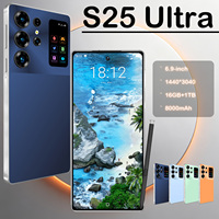 Smartphone intelligent avancé S25 Ultra, 16 Go, 1 To de stockage, écran HD de 7,3 pouces, pour fournisseur en gros B2B
