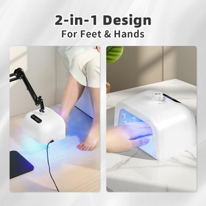 Nueva Lámpara LED UV Ajustable para Pies, 2 en 1, Soporte para Secador Rápido <span class=keywords><strong>de</strong></span> Esmalte en Gel, Herramienta <span class=keywords><strong>de</strong></span> Manicura, Lámpara <span class=keywords><strong>de</strong></span> Uñas - Product Image 6