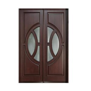 Puerta de Entrada Principal de Madera de Teca de Primera Calidad, Puerta de Entrada de Madera Maciza para Villas de Lujo, Disponible al Mejor Precio - Product Image 1