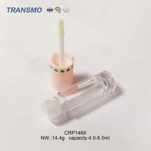 Tube de brillant à lèvres en plastique transparent, emballage transparent, teinte à lèvres, brillant à lèvres, huile nourrissante pour les lèvres avec de grands applicateurs 4,0-6,5 ml - Product Image 5