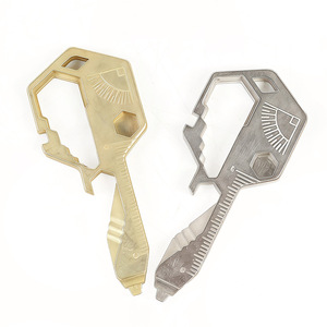 Multi Tool Keychain Bottle Opener Zinc Alloy 27 In 1 Outdoor Survival Tool - Product Image 3