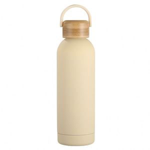 Frasco aislado de acero inoxidable 304 doble de lujo, taza de vacío de <span class=keywords><strong>1000ml</strong></span>, tapa de madera, revestimiento de goma, viaje térmico caliente de 350ml - Product Image 6
