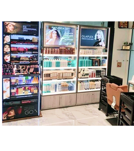 Aménagement intérieur de salon et spa, décoration moderne de spa avec unités d'affichage à aménagement intelligent, mobilier de salon de beauté - Product Image 1