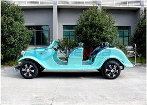 Meilleur Prix Voiture Électrique Rétro Vintage 5 Places Classique avec Châssis en Acier pour Tourisme en Zone Scénique - Product Image 5