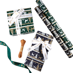 Wholesale Virgin 80g Christmas <b>White</b> Coated Silicone Disposable Kraft <b>Paper</b> 43*300cm 100GSM Gift Luxury Custom Packaging - Product Image 1