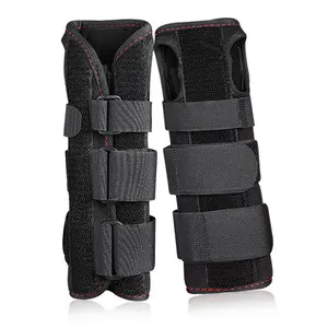Arm Compression medical weight lifting gloves men camouflage thumb wrist Hand Support belt Splint for Left or Right