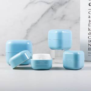 PP kosmetik persegi krim, toples PCR plastik Mini murah 20g 30g 50g 100g - Product Image 2