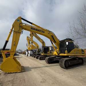 Excavatrice sur chenilles hydraulique Komatsu PC350LC d'occasion de haute qualité, 35 tonnes, Komatsu PC350 PC360, équipement de machinerie lourde d'occasion - Product Image 2