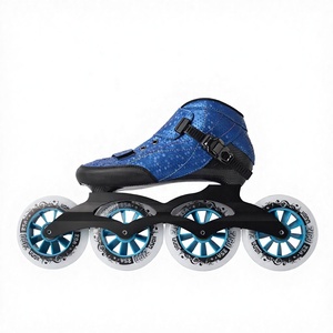 <span class=keywords><strong>Pattini</strong></span> a rotelle professionali Zico per bambini e adulti, in fibra di carbonio e pelle, con ruote singole in gomma - Produzione di fabbrica - Product Image 1