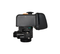 Vanne de contrôle électrique automatique pour adoucisseur d'eau Runxin 1'' F63B3 à disque céramique LED, personnalisable OEM, corps noir, débit normal 4 m³/h