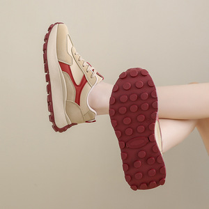 2025 primavera nuove <span class=keywords><strong>scarpe</strong></span> da corsa <span class=keywords><strong>sportive</strong></span> Casual da donna in stile coreano <span class=keywords><strong>con</strong></span> Sole spesso e <span class=keywords><strong>tacco</strong></span> <span class=keywords><strong>alto</strong></span> 2 f29 - Product Image 2
