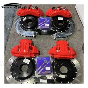 Kit de Pinzas de Freno Grandes Delanteras de 6 Pistones y Traseras de 4 Pistones, Sistema de Freno Automático de 355-400 mm para BMW E46 E39 E92 E60 M3 F10 Z32 E90 VW Golf Mk4 - Product Image 1