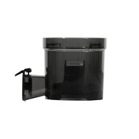 Extracteur de jus commercial électrique 6,1 pouces à pression à froid pour oranges, fruits et légumes – Machine à jus à mastication lente