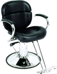 ヘアサロン家具スタイリングチェアの古典的な黄色のサロンショップセール理髪店の椅子