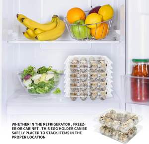 12 cajas de huevos de codorniz estilo clásico 3x4, cajas cuadradas de huevos de Paloma para la industria alimentaria, con capacidad para hasta doce huevos pequeños de faisán - Product Image 2