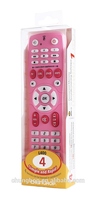 Control Remoto Universal con Código de Aprendizaje para 4 Dispositivos, para Smart TV L400, HIFI, DVD, CBL, de Plástico