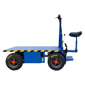 Camion à plat électrique de 0.5 tonnes Petit chariot à plate-forme électrique à 4 roues pour les chantiers de construction - Product Image 3