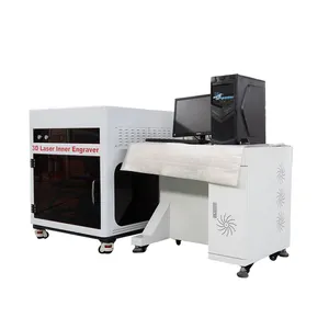 Mesin ukir Laser Subsurface kristal foto 2D CNC untuk kaca kristal akrilik di dalam untuk hadiah toko