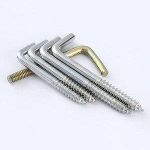 Stainless Steel Sus 304 L Type Self-tapping Photo Hanging Wood L <strong>Hook</strong> <strong>Screw</strong> - Product Image 4