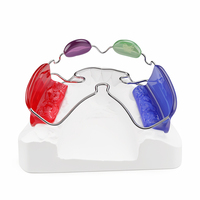 Ecolab Dental Lab Régulateur fonctionnel Frankel III personnalisé en Acrylique/PMMA, appareil amovible pour le contrôle de la croissance mandibulaire