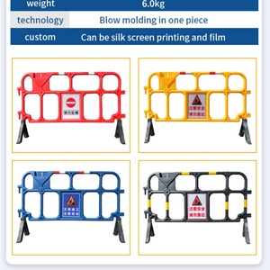Barrera de Seguridad de Plástico para Control de Multitudes, Material HDPE y PE - Product Image 4