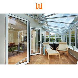 WANJIA-<span class=keywords><strong>Puerta</strong></span> de PVC UPVC de <span class=keywords><strong>vinilo</strong></span> de eficiencia energética, <span class=keywords><strong>puerta</strong></span> plegable exterior de vidrio, marco blanco, <span class=keywords><strong>puerta</strong></span> plegable para patio - Product Image 1