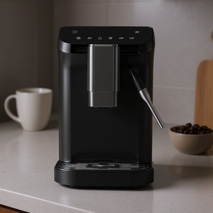 Cafetera Espresso Automática de 20 Bares con Varilla de Vapor, 15 Niveles de Molienda, Tanque de Agua de 1.8L, Acero Inoxidable, Modelo D010 - Product Image 2