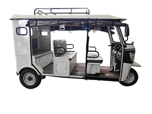รถสามล้อรับจ้างแบบเปิดประทุน พร้อมมอเตอร์ 60v 3kw สำหรับใช้งานโดยสาร - Product Image 4