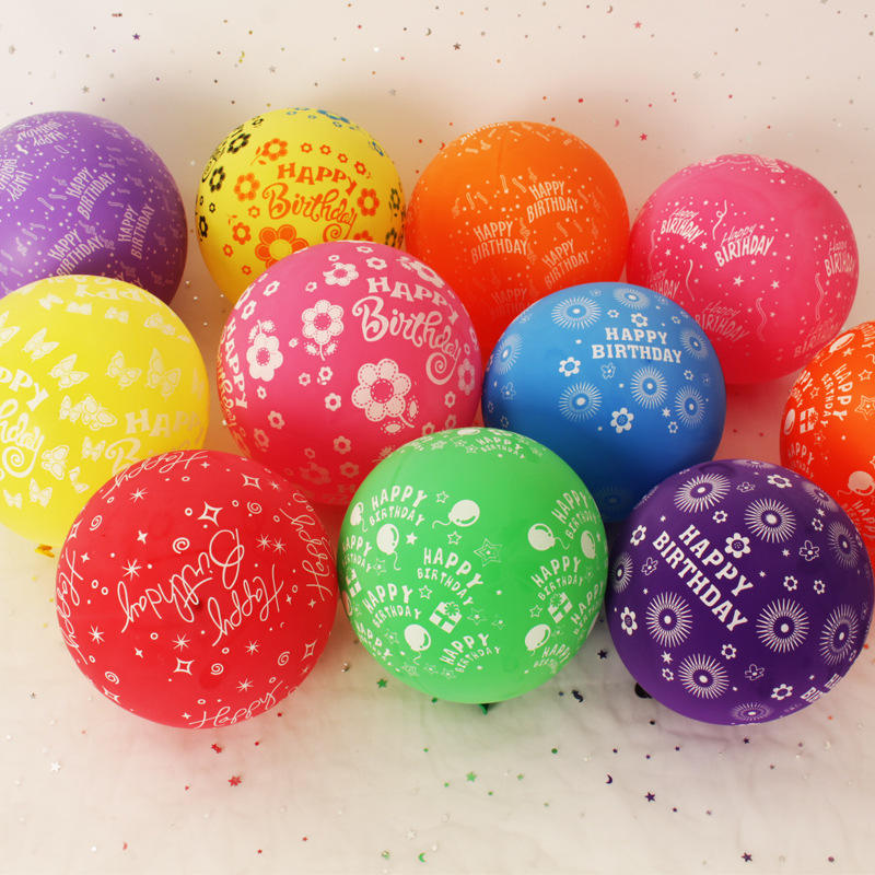 Wholesale 10-inch Latex Children's Balloons Pack 40 Cards Multiple Colors Halloween Christmas Birthday Polka Dot Animal