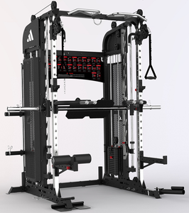 Équipement de musculation pour la maison, rack de musculation en acier inoxydable, machine Smith multifonctionnelle - Product Image 1