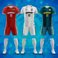 Reversible Custom Youth Team Fußball training Uniform Fußball trikot und Pant Sets