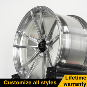 Jantes forgées personnalisées à 10 rayons 17-26 pouces pour <span class=keywords><strong>Ferrari</strong></span> 488 F8 812 SF90 Roma Jantes en alliage de luxe concaves profondes entièrement polies - Product Image 3