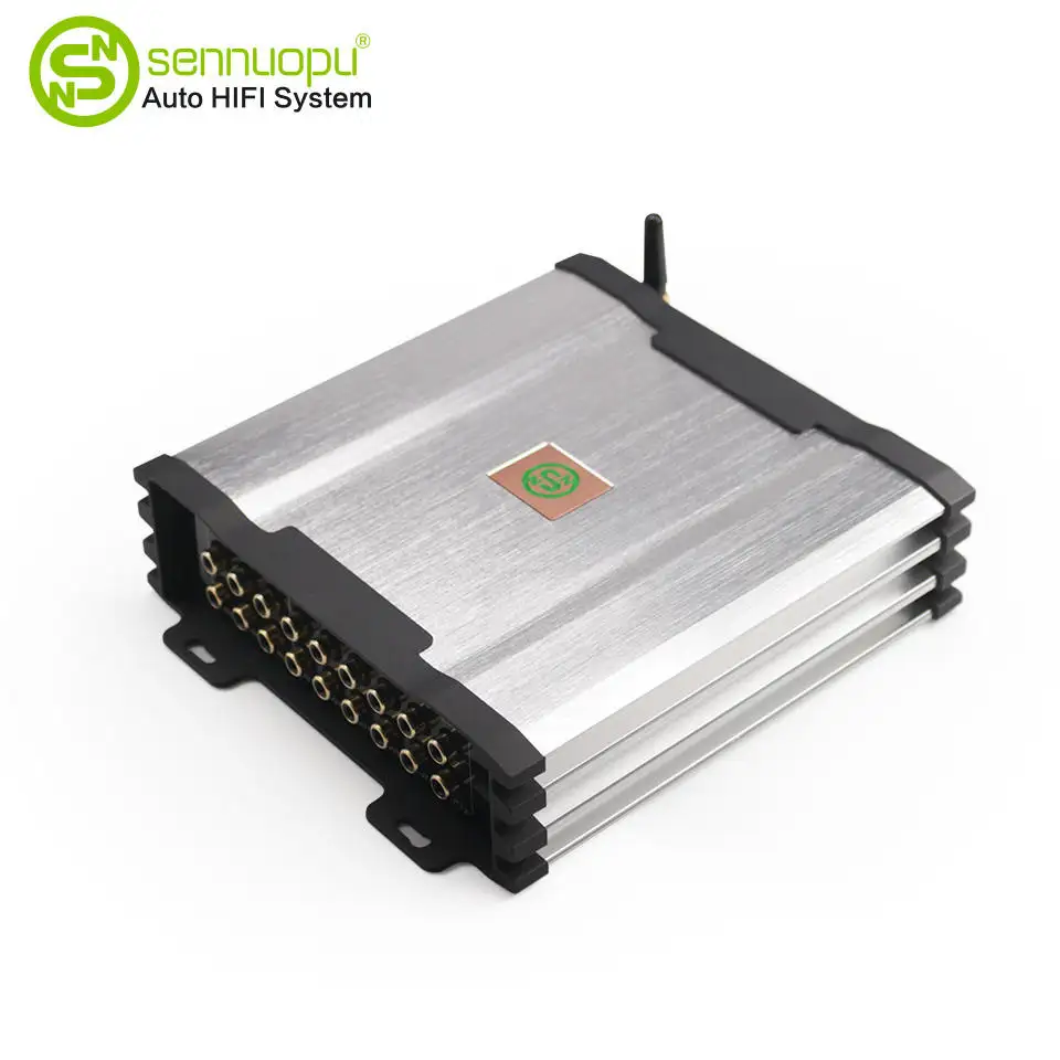 Sennuopu автомобильный усилитель DSP 8 каналов с 12-канальным DSP пультом дистанционного управления стерео аудио усилитель X812 OEM