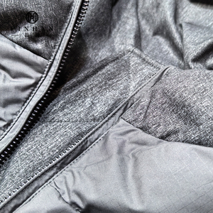 Chaqueta acolchada personalizada a la moda al por mayor, chaqueta acolchada con estampado de la Ópera de <span class=keywords><strong>Pekín</strong></span> y puños ajustables, chaqueta acolchada única, abrigo para hombre - Product Image 2