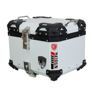 Accesorios de motocicleta de 45L, estuche superior ventilado, caja trasera de motocicleta barata, estuche de carga para Scooter - Product Image 4